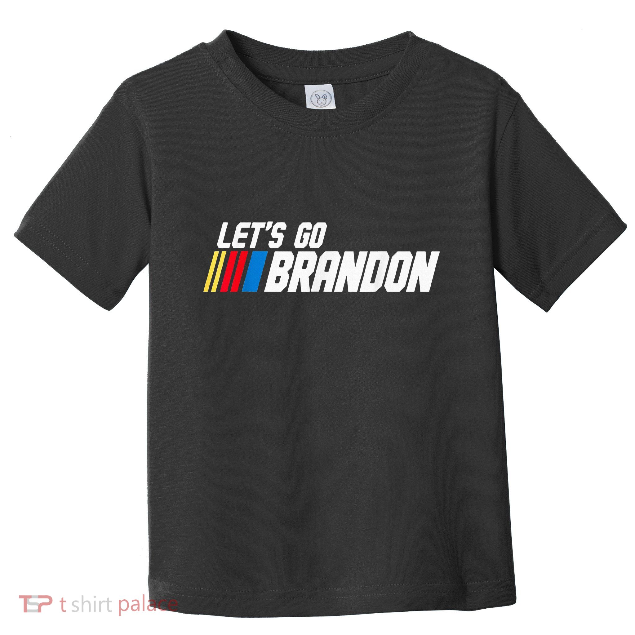 LetS Go Braden Brandon Us Flag Funny Trendy Sarcastic Toddler T-Shirt