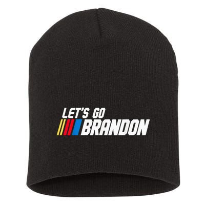 LetS Go Braden Brandon Us Flag Funny Trendy Sarcastic Short Acrylic Beanie