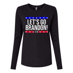 Let's Go Brandon! F.J.B F Biden FJB Womens Cotton Relaxed Long Sleeve T-Shirt