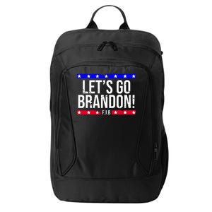 Let's Go Brandon! F.J.B F Biden FJB City Backpack