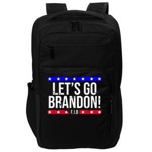 Let's Go Brandon! F.J.B F Biden FJB Impact Tech Backpack