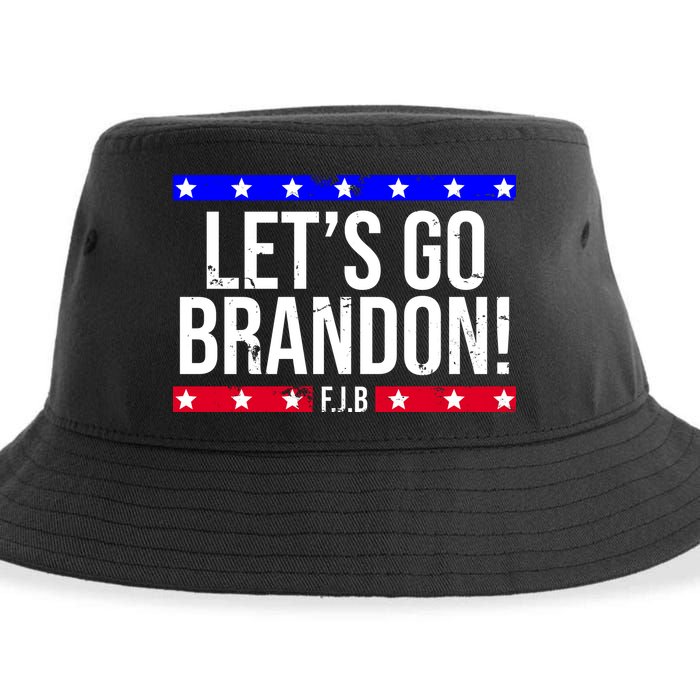 Let's Go Brandon! F.J.B F Biden FJB Sustainable Bucket Hat