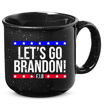Let's Go Brandon! F.J.B F Biden FJB 15oz Campfire Ceramic Mug