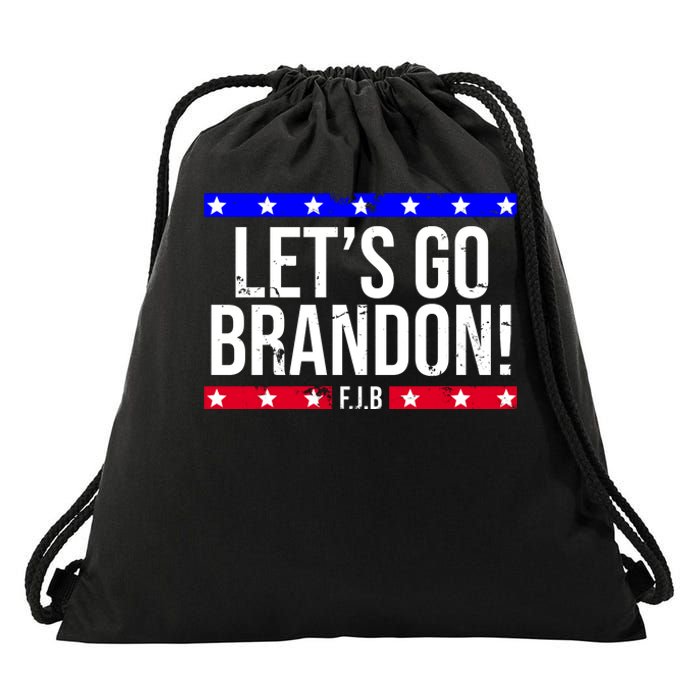 Let's Go Brandon! F.J.B F Biden FJB Drawstring Bag