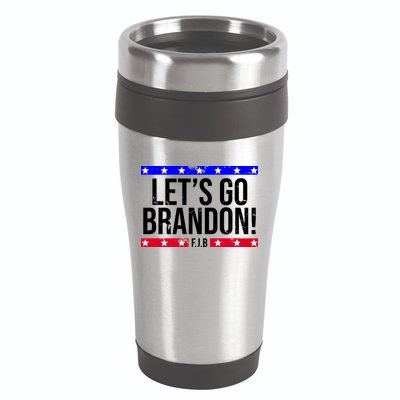 Let's Go Brandon! F.J.B F Biden FJB 16oz Travel Tumbler