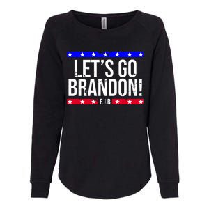 Let's Go Brandon! F.J.B F Biden FJB Womens California Wash Sweatshirt