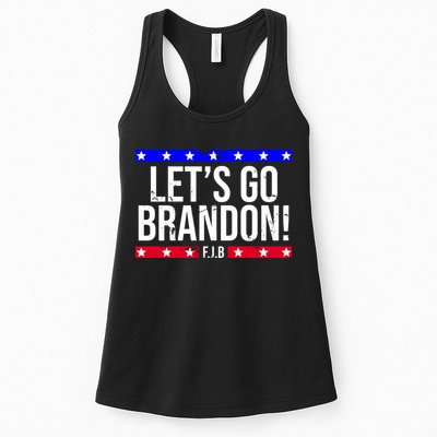 Let's Go Brandon! F.J.B F Biden FJB Womens Tank Top