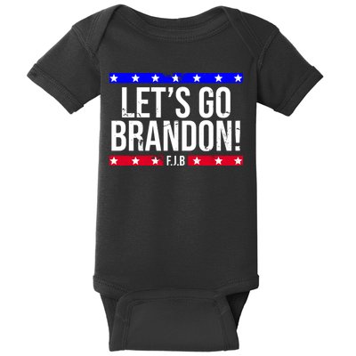 Let's Go Brandon! F.J.B F Biden FJB Baby Bodysuit