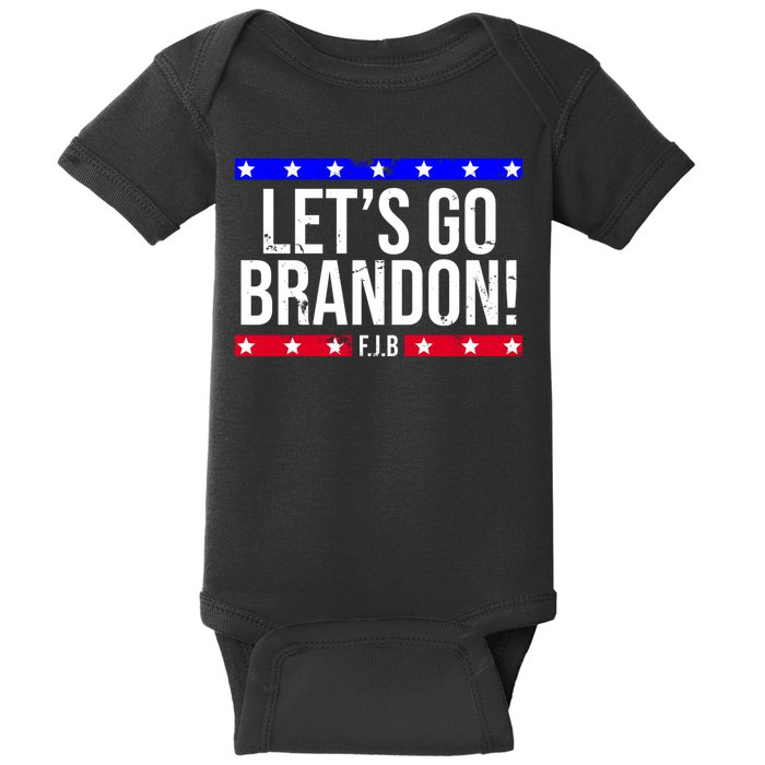 Let's Go Brandon! F.J.B F Biden FJB Baby Bodysuit