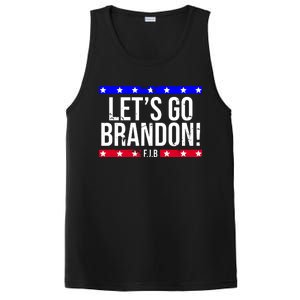 Let's Go Brandon! F.J.B F Biden FJB PosiCharge Competitor Tank