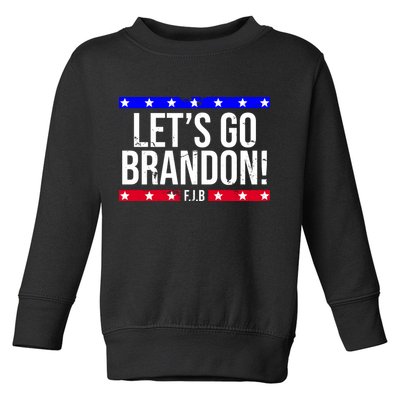Let's Go Brandon! F.J.B F Biden FJB Toddler Sweatshirt