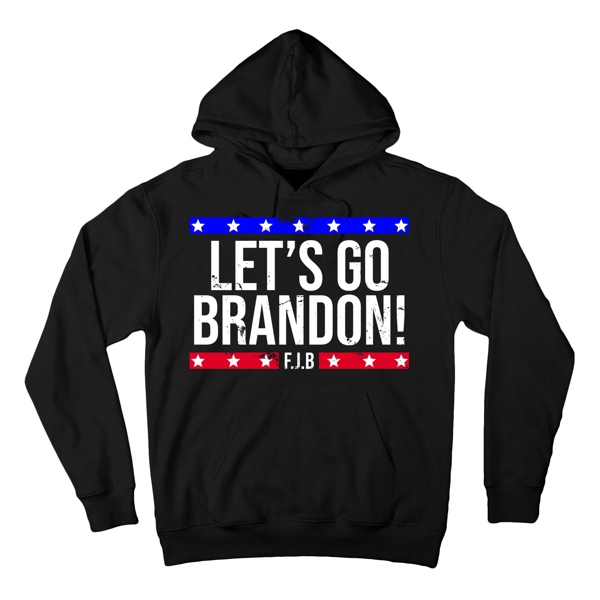 Let's Go Brandon! F.J.B F Biden FJB Tall Hoodie