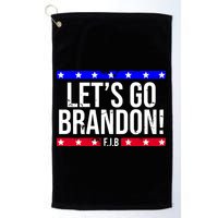 Let's Go Brandon! F.J.B F Biden FJB Golf Towel