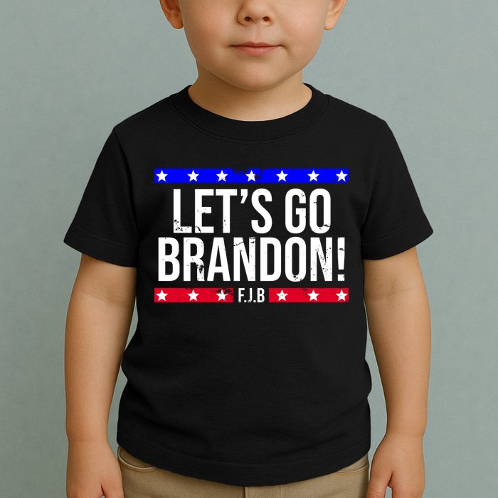Let's Go Brandon! F.J.B F Biden FJB Toddler T-Shirt
