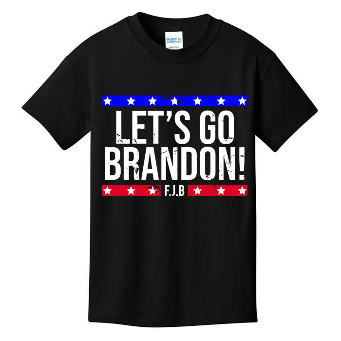 Let's Go Brandon! F.J.B F Biden FJB Kids T-Shirt