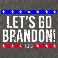 Let's Go Brandon! F.J.B F Biden FJB Cotton Canvas Backpack