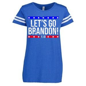 Let's Go Brandon! F.J.B F Biden FJB Enza Ladies Jersey Football T-Shirt