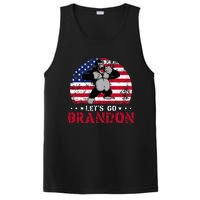 Let's Go Brandon Gorilla American Flag PosiCharge Competitor Tank