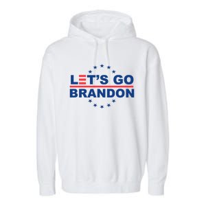 Let's Go Brandon Garment-Dyed Fleece Hoodie