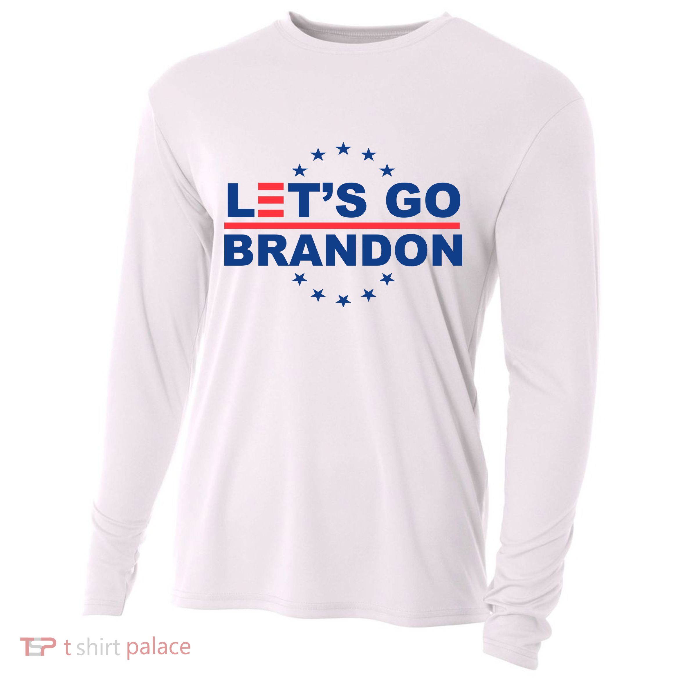 Let's Go Brandon Cooling Performance Long Sleeve Crew