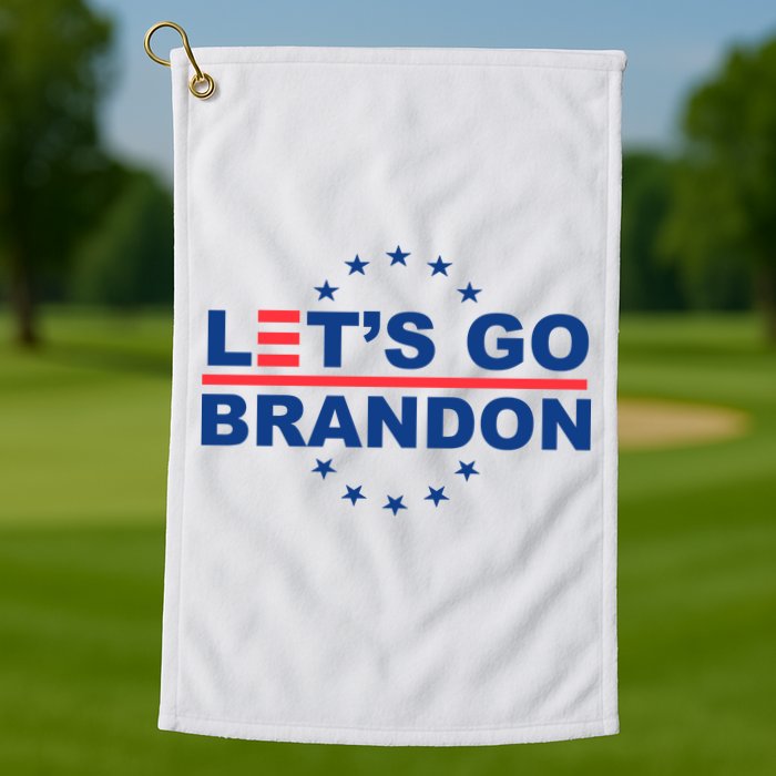 Let's Go Brandon Golf Towel