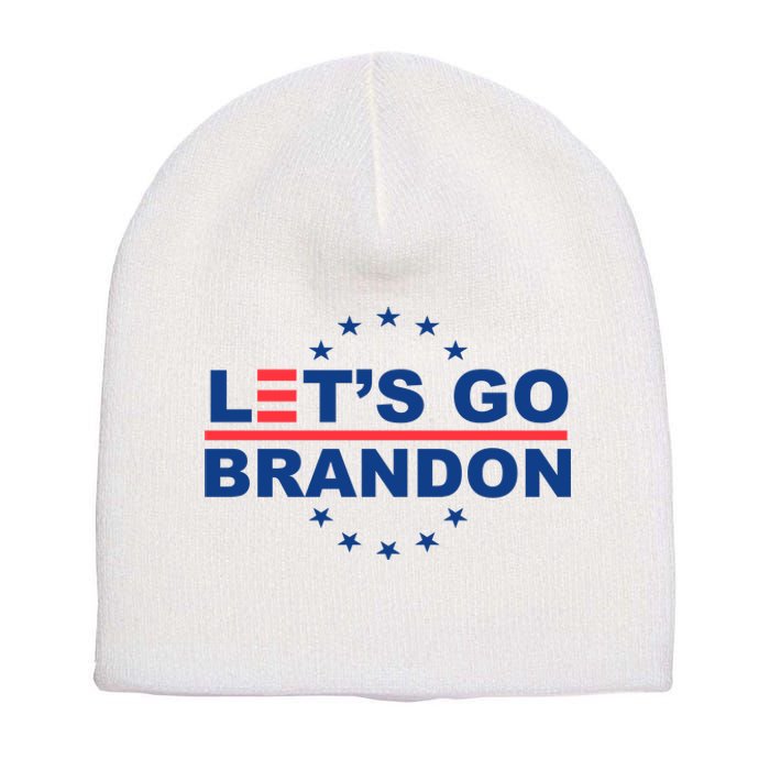 Let's Go Brandon Short Acrylic Beanie