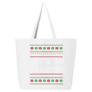 LetS Go Brandon Anti Biden Chant Trump 2024 Ugly Christmas Gift 25L Jumbo Tote