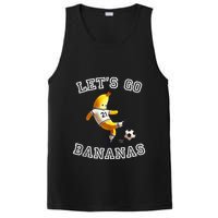 LetS Go Bananas Soccer Player With Funny Football Banana PosiCharge Competitor Tank