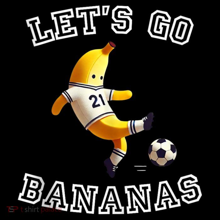 LetS Go Bananas Soccer Player With Funny Football Banana Zip Tote Bag