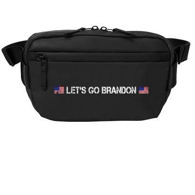 Let's Go Brandon Simple USA Flag Logo Crossbody Pack