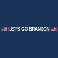 Let's Go Brandon Simple USA Flag Logo Premium T-Shirt