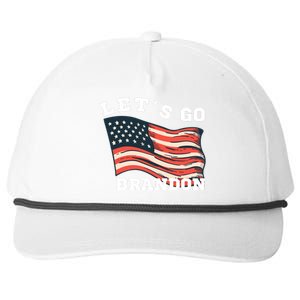 LetS Go Brandon Snapback Five-Panel Rope Hat