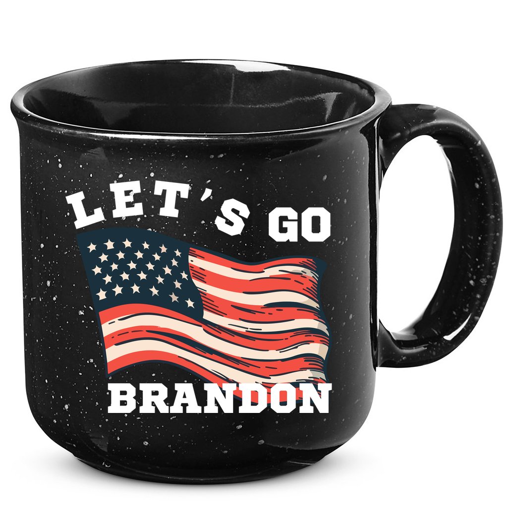 LetS Go Brandon 15oz Campfire Ceramic Mug