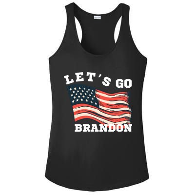 LetS Go Brandon Ladies PosiCharge Competitor Racerback Tank