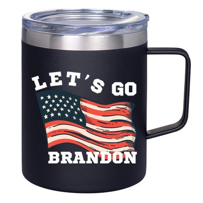 LetS Go Brandon 12oz Stainless Steel Coffee Mug