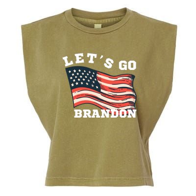 LetS Go Brandon Garment-Dyed Women's Muscle Tee