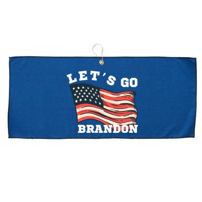 LetS Go Brandon Large Microfiber Waffle Golf Towel