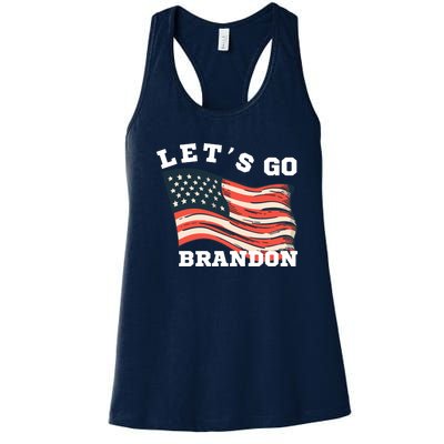 LetS Go Brandon Women's Racerback Tank