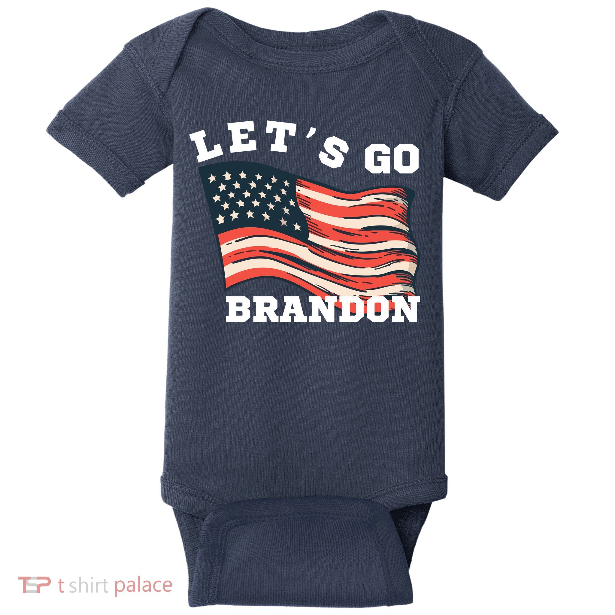 LetS Go Brandon Baby Bodysuit