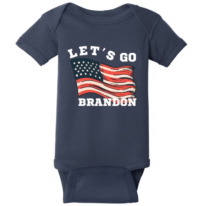 LetS Go Brandon Baby Bodysuit