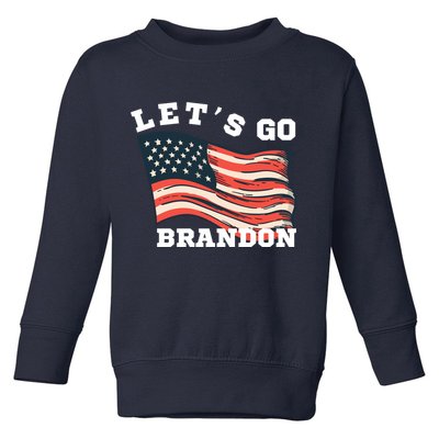 LetS Go Brandon Toddler Sweatshirt