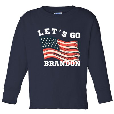 LetS Go Brandon Toddler Long Sleeve Shirt