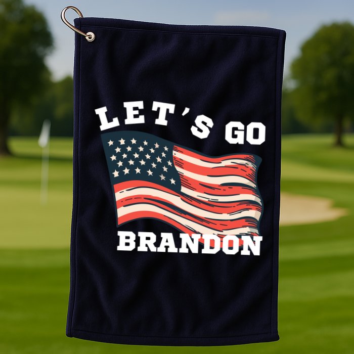 LetS Go Brandon Golf Towel