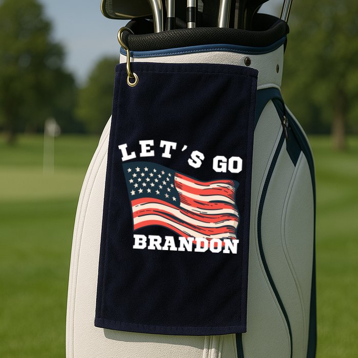 LetS Go Brandon Golf Towel