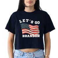 LetS Go Brandon Crop Top