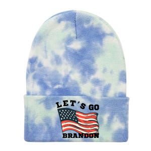 LetS Go Brandon Tie Dye 12in Knit Beanie