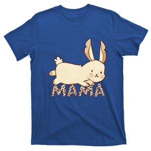 Leopard Graphic Bunny Mama Easter Mom Meaningful Gift T-Shirt