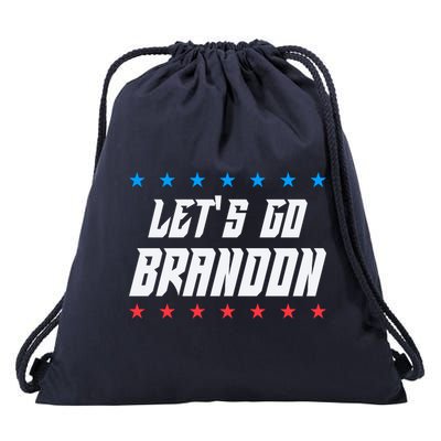 Let's Go Brandon Lets Go Brandon Drawstring Bag