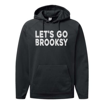 Lets Go Brooksy Performance Fleece Hoodie