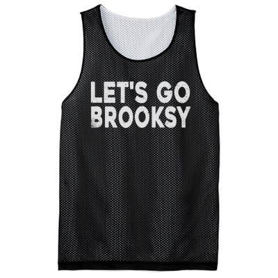 Lets Go Brooksy Mesh Reversible Basketball Jersey Tank